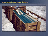 slide 32 intercepted aluminum tubes